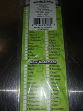 Books of the Bible Bookmarks (24ct.) - New - Unused