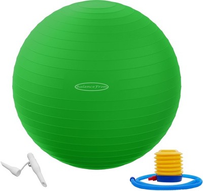 Gymnastikball BalanceFrom platzfest rutschfest 90 g mit Pumpe