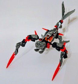 LEGO #6216 Hero Factory Breakout Villain Jawblade Shark, 100% W/ Everything!