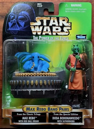 Star Wars POTF Max Rebo Band Pairs Doda Bodonawieedo 1998 Kenner 84021 Brand New
