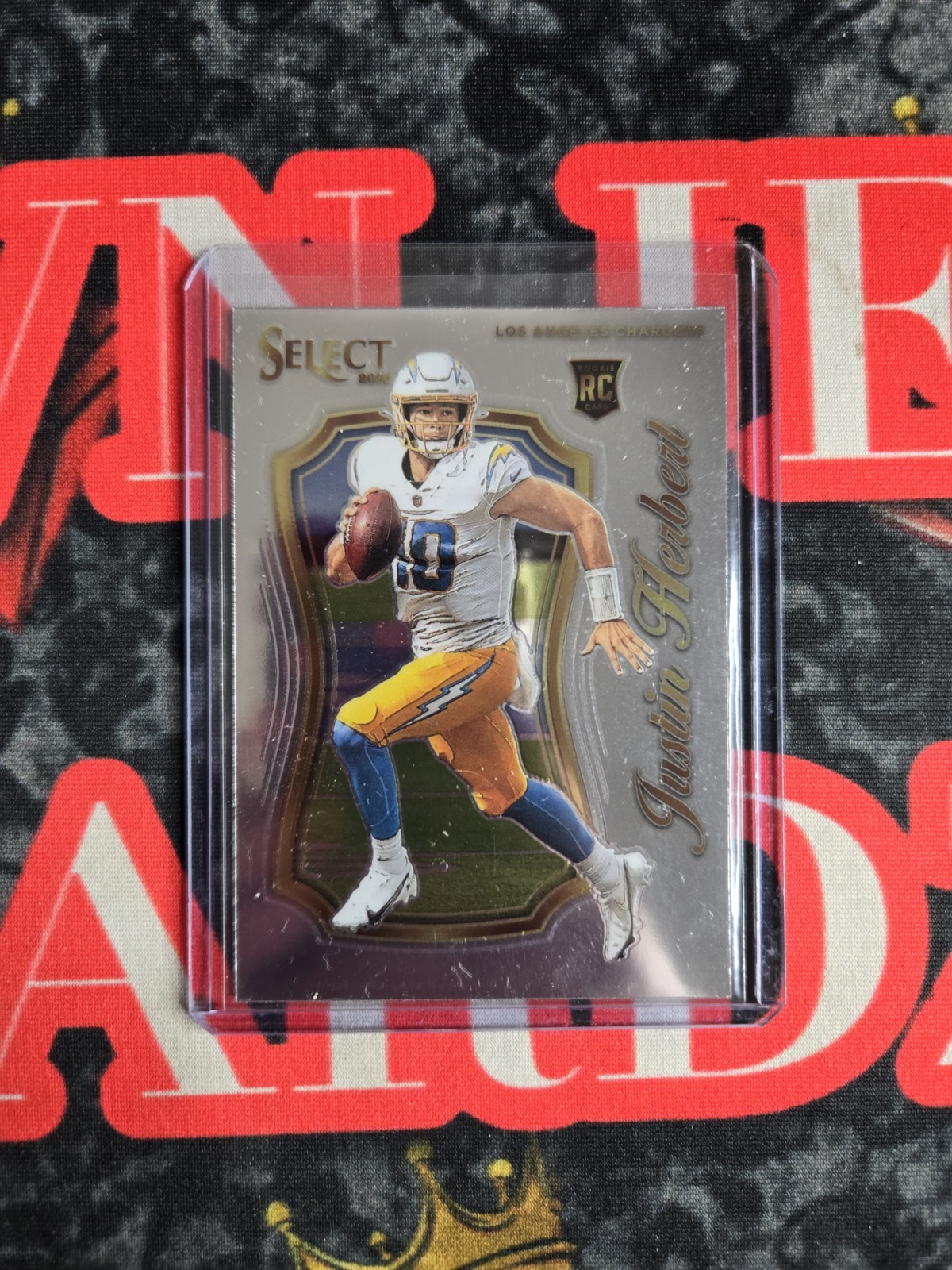 2020 Panini Select - Select Certified Rookies Justin Herbert #SCR-4