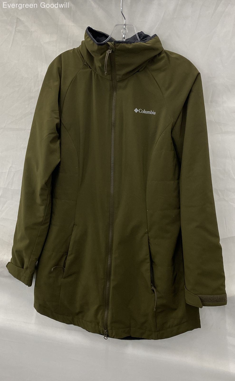 Columbia Olive Green Autumn Rise Mid Jacket Women's Size S