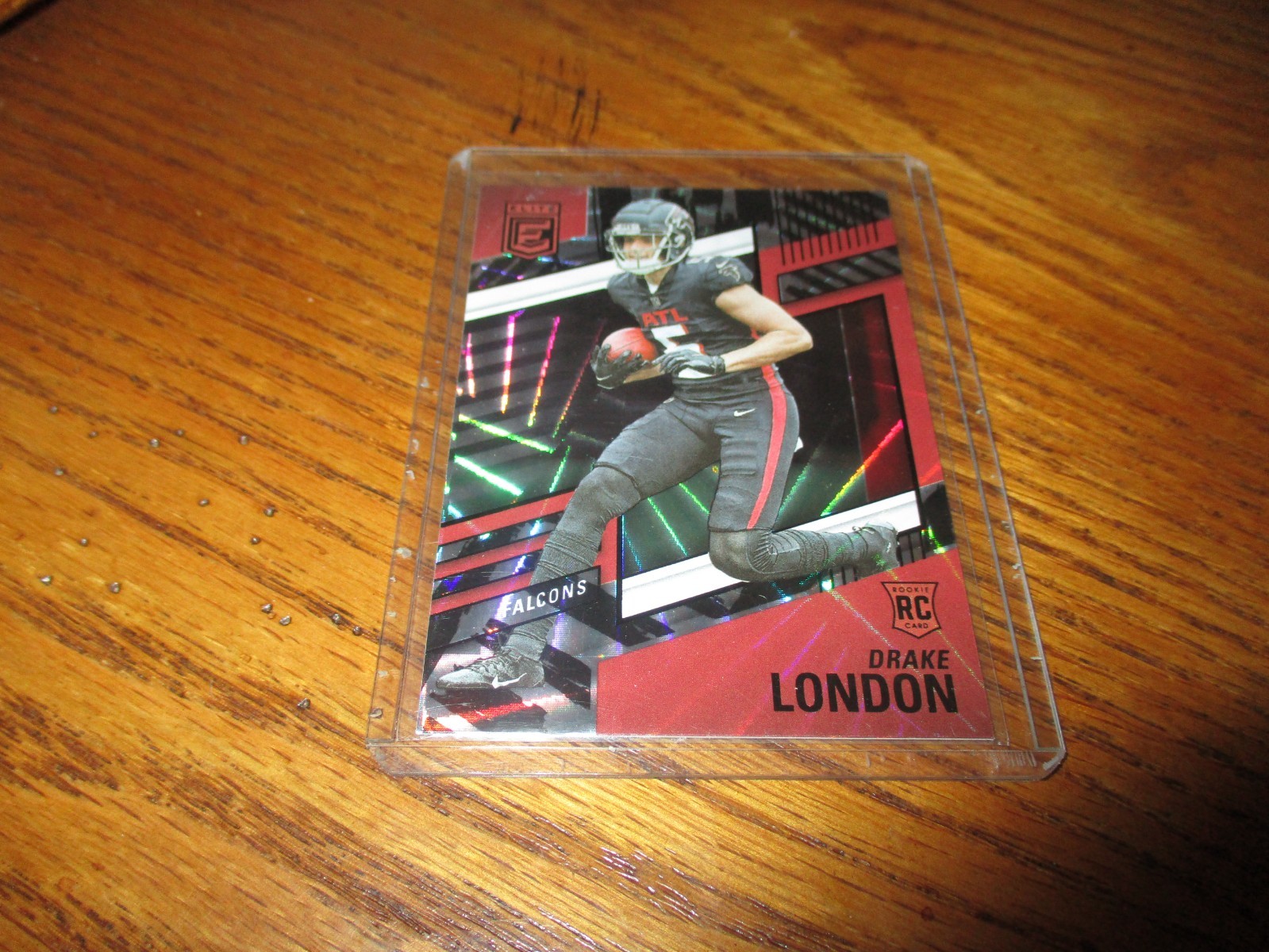 Drake London 2022 Panini Donruss Elite Razzle Dazzle RC #120