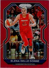 2021 Panini Prizm WNBA - Prizms Red /299 Elena Delle Donne 81 Washington Mystics