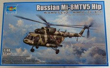 Trumpeter 05853 1:48 Russian Mi-8MTV5 Hip Hel...
