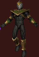 Lord Drakkon Kit 1/10 Marvel Legends Mezco Unpainted Custom Action Figure