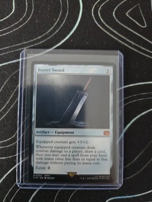 Buster Sword Magic The Gathering MTG Eng