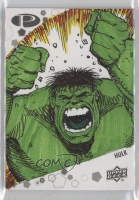 2021 Upper Deck Marvel Premier 1/1 Eric Shanower #SKT Auto Sketch 02aj