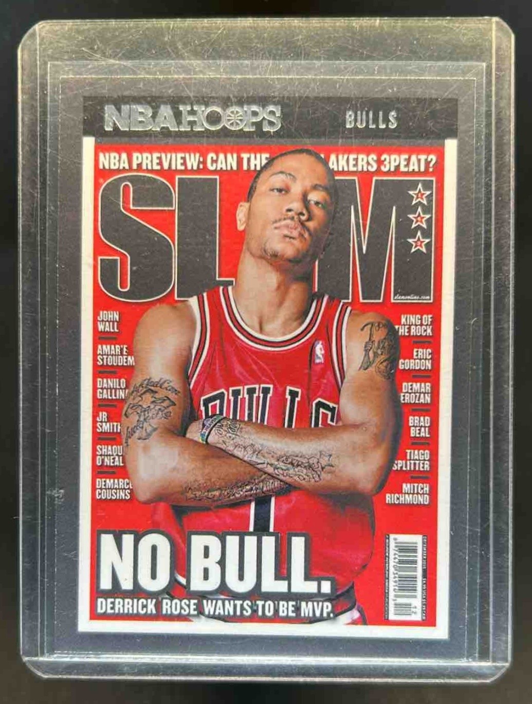 2021-22 Panini Hoops Derrick Rose Slam #SLAM #143 Bulls