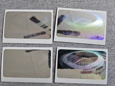 4 Vintage Washington Redskins Holographic Stadium Stickers