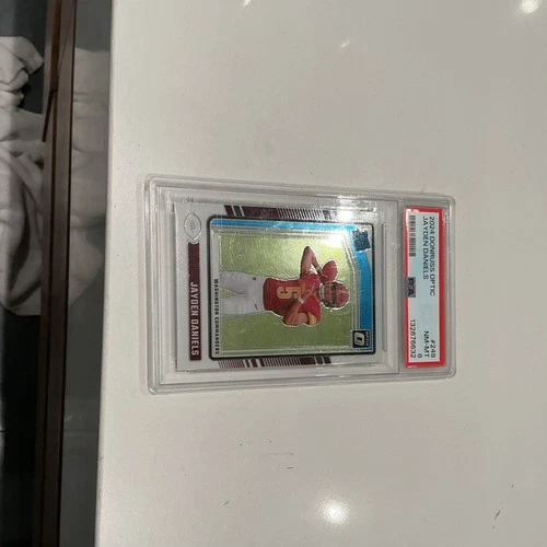 2024 Panini Donruss Optic Rated Rookie Jayden Daniels #248 PSA Commanders