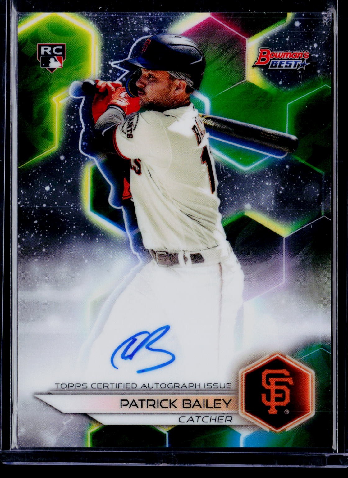 2023 Bowman's Best #B23-PB Patrick Bailey Best of 2023 Autographs
