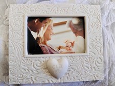 Hallmark  Child Of God  Porcelain Photo Frame, Baby  s Baptism, Christening