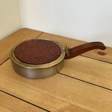 Park Sherman Silent Butler Ash Tray Crumb Catcher Vtg Embossed Lid