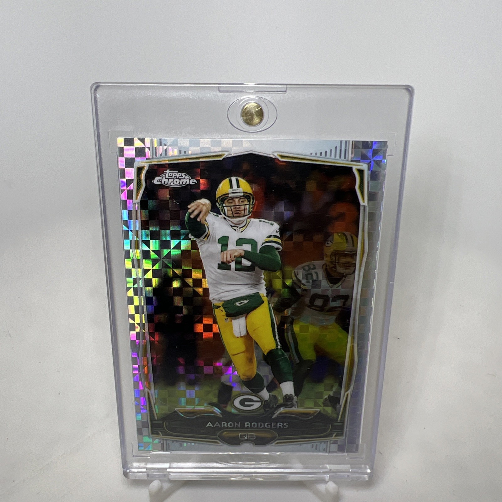 2014 Topps Chrome - Aaron Rodgers #83 X-Fractor