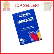 Hyland's Arnica Montana 30x Tablets, Natural Relief of Bruises, Swelling and Mus