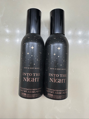 NEW Bath & Body Works Bundle of 2 Into The Night Concentrated Room Sprays