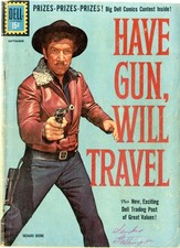 Have Gun Will Travel  10  GOOD VERY GOOD  July 1961  Richard Boone photo cvr