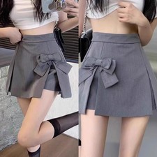 Trendy Women's High Waist A Line Skirt Featuring a Flattering Split Design