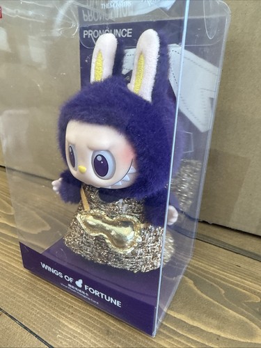 Pop Mart Labubu X Pronounce Wings Of Fortune - Peluche Portachiavi In Vinile, Edizione Sigillata Originale 2025