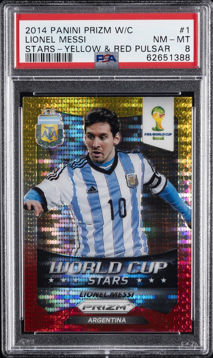 Lionel Messi 2014 Prizm WC プリズム版 Lionel Messi 2014 Panini Prizm World Cup #12 Silver Prizm