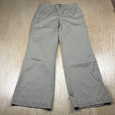 Lauren Ralph Lauren Khaki Chino Pants Womens Size 8 Beige Cotton Straight Leg
