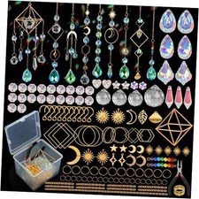 DIY Suncatchers, 400 pcs Sun Catchers Making Supplies Kit Art and Crafts for 
