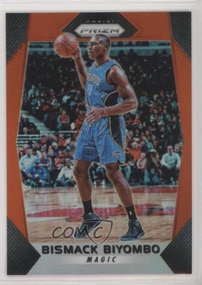 2017-18 Panini Prizm Orange Prizm 19/49 Bismack Biyombo #75 0b5