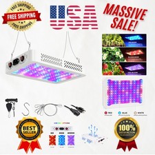 Compact Full Spectrum LED Grow Light 1000W - Ideal for Veg  Flower Stages