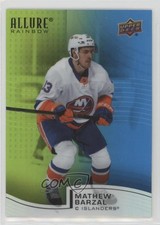 2021-22 Upper Deck Allure Rainbow Green Blue 184/299 Mathew Barzal #R-84 yy4