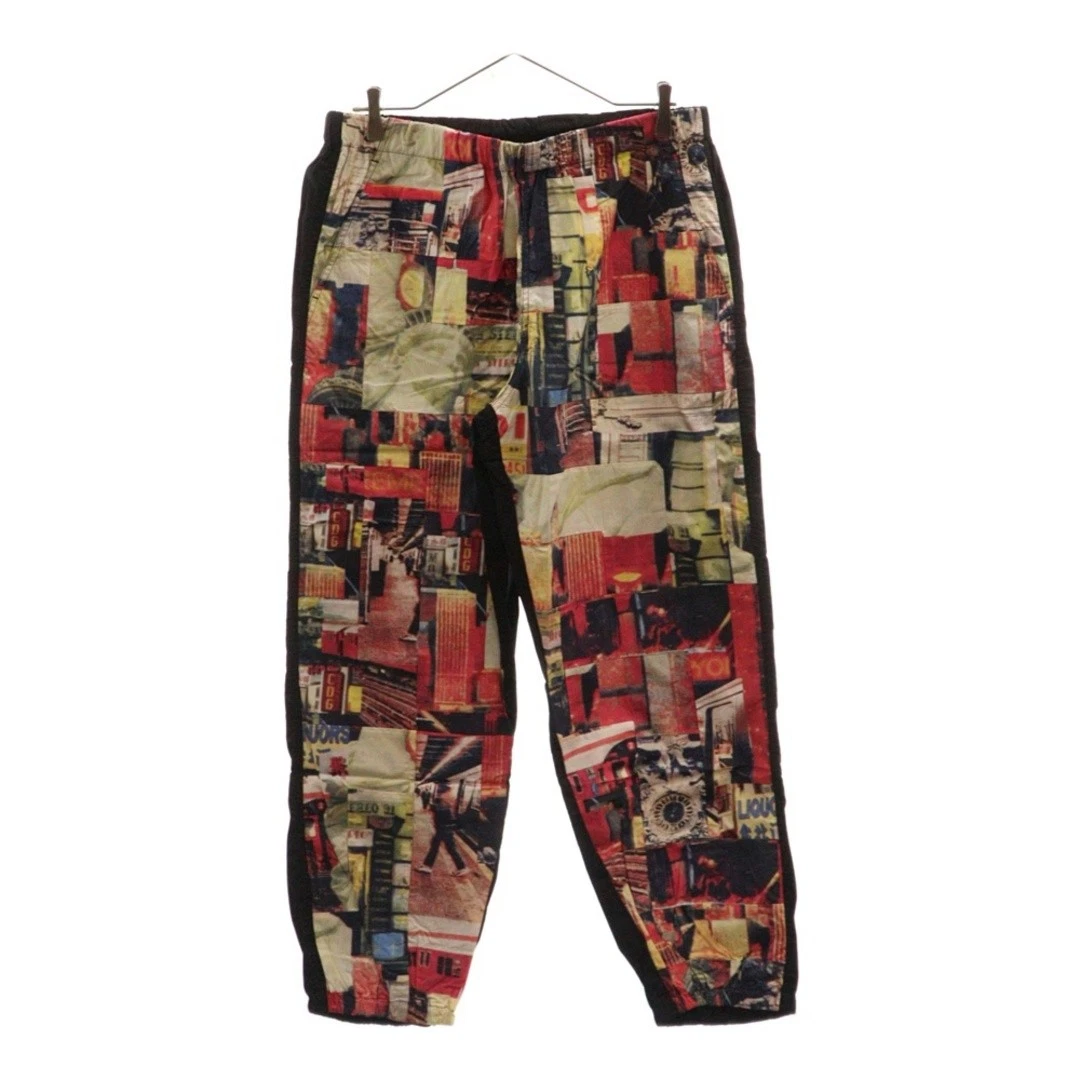 SUPREME 18AW x COMME des GARCONS SHIRT pantalon patchwork motif total pantalon occasion 4
