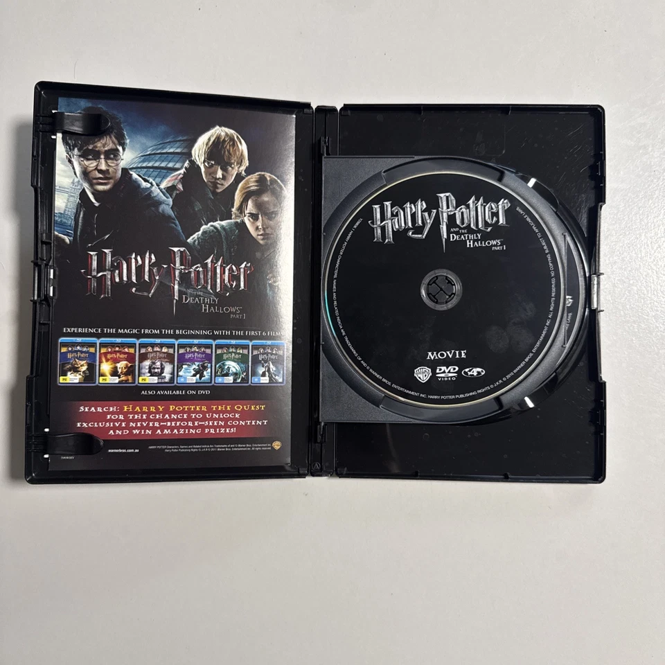 Harry Potter and the Deathly Hallows : Part 1 (DVD, 2010) 2 Disc Special Edition - Image 3 of 4