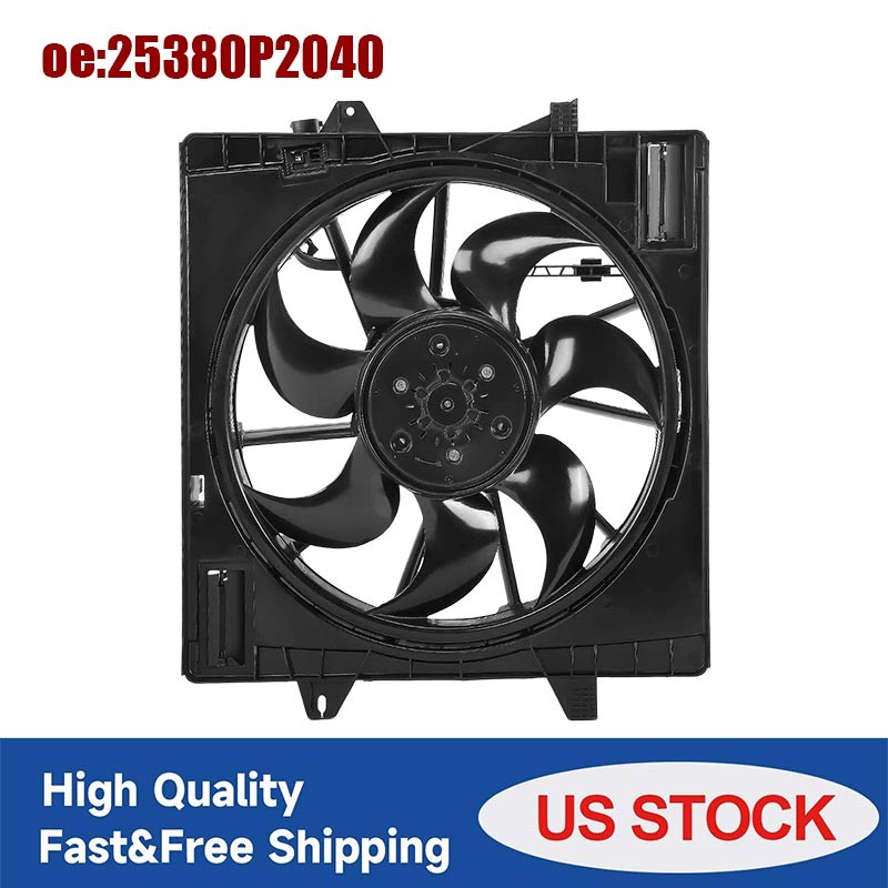 Cooling Fans Assembly 25380P2040 for Hyundai Santa Fe Kia Sorento 2021-2023