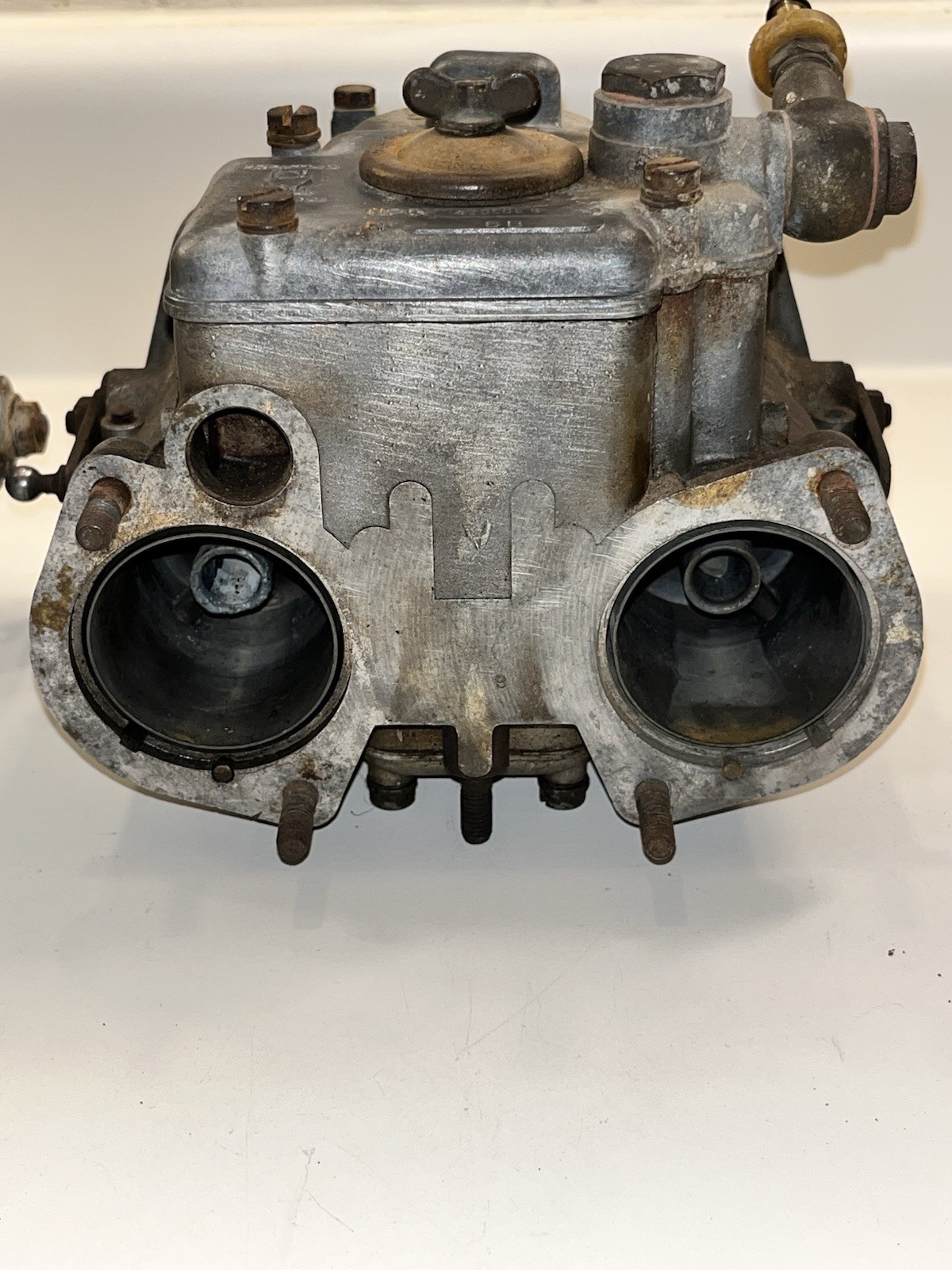 3 Weber DCOE42-8 Carburetors Very Rare Italian Bologna Maserati Datsun Jaguar