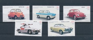 LS94721 Germany 2002 old timers cars fine lot MNH