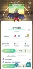 Pok mon Trade Go Shiny Hawlucha XXL