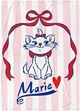 Disney Aristocats "Marie" Kids 60" x 90" Twin/Full Blanket-AB0G3T8ZWJJ4