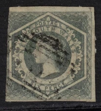 NEW SOUTH WALES Scott 29a Stanley Gibbons 90 Used (1854)