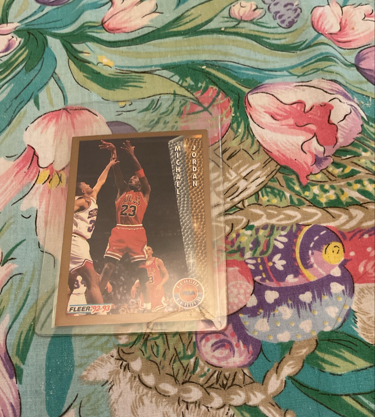 1992-93 Fleer - League Leader Michael Jordan #238