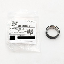 Oura Ring 4 Smart Ring Activity Tracker Size 11 in Black JZ90-54144-11 