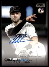 2023 Topps Stadium Club CHARLES LEBLANC AUTO SCBA-CL MARLINS RC