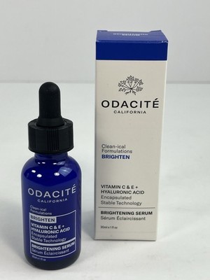 Odacite BRIGHTEN Brightening Serum 1oz/30ml Vitamin C and E Hyaluronic Acid