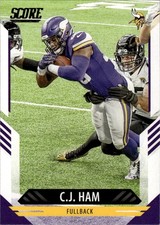 2021 Score #153 C.J. Ham Minnesota Vikings