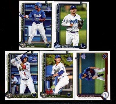 2025 TOPPS PRO DEBUT LOS ANGELES DODGERS  TEAM SET HYUN SEOK JANG