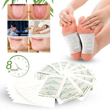 50~300X Detox Foot Patches Pads Body Toxins Feet Slimming Deep Cleansing Herbal