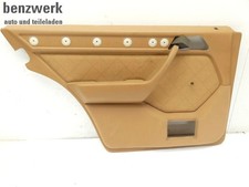 Mercedes W124 Mopf2 T&uuml;rverkleidung Stoff Dattel Safran hinten links ORIGINAL ??