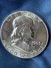 Franklin Half Dollar 1963 50C 90% Silver  Brilliant Uncirculated KM#195 (163)