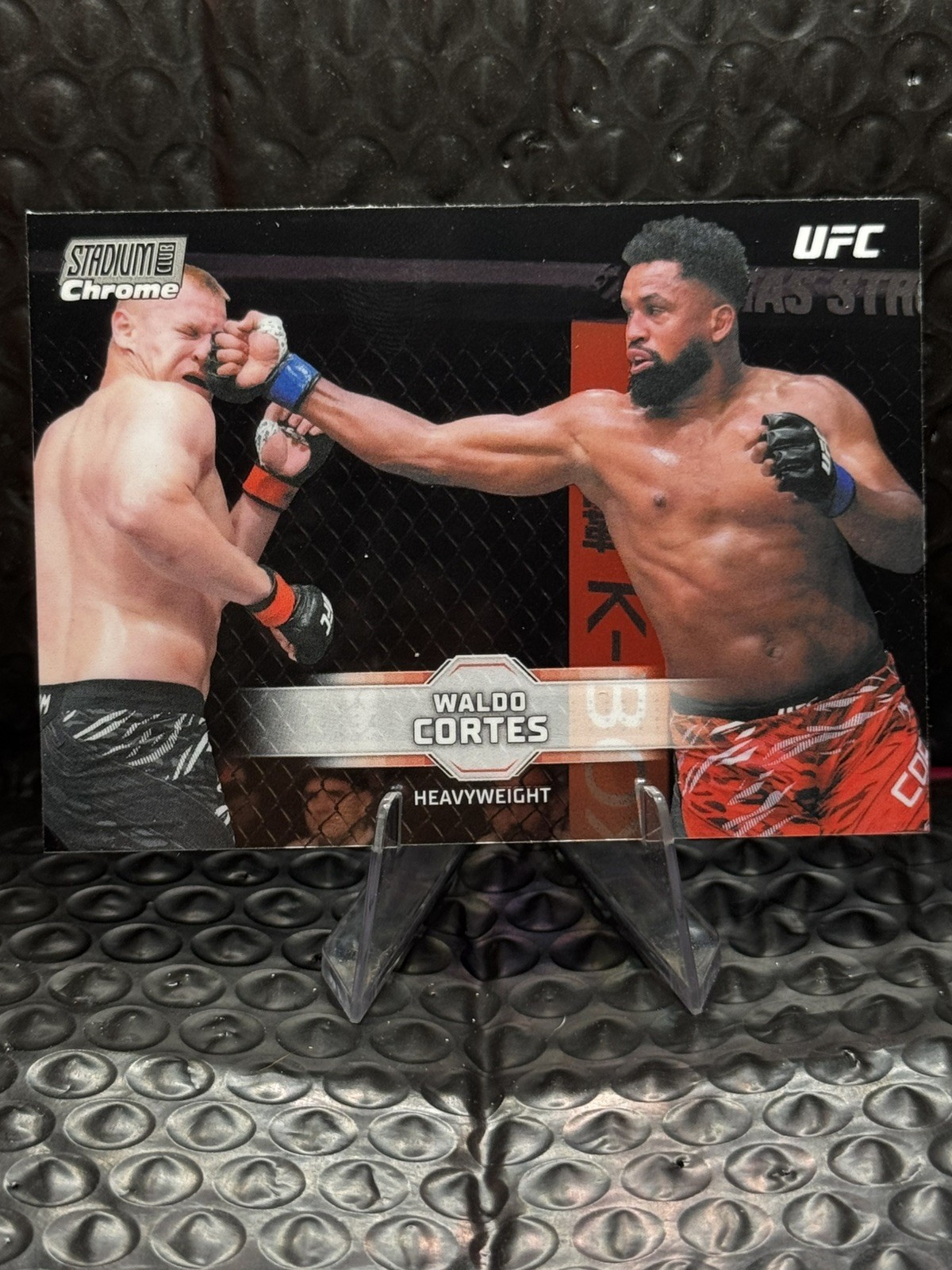 2026 Topps Stadium Club UFC Chrome- Waldo Cortes #CB-39 Heavyweight