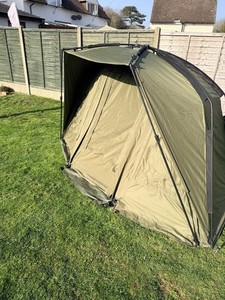 Quest Defier 1 Man Bivvy Carp Fishing Overnight Shelter Tackle Brolly System