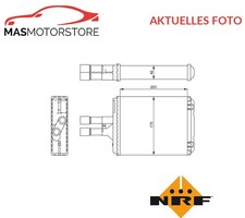 WÄRMETAUSCHER INNENRAUMHEIZUNG NRF 54242 A FÜR OPEL VECTRA B,VECTRA B CC